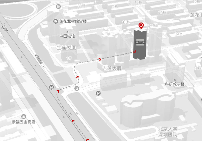 中深建位置地图